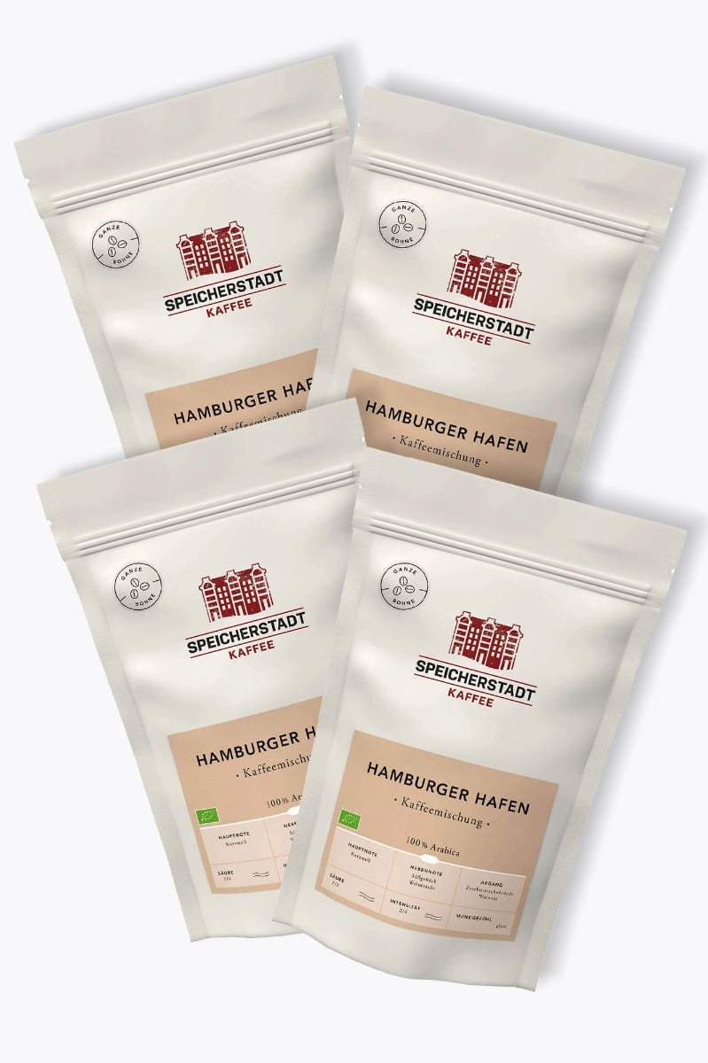 Speicherstadt Hamburger Hafen Kaffeemischung Bio Vorteilspaket 2kg