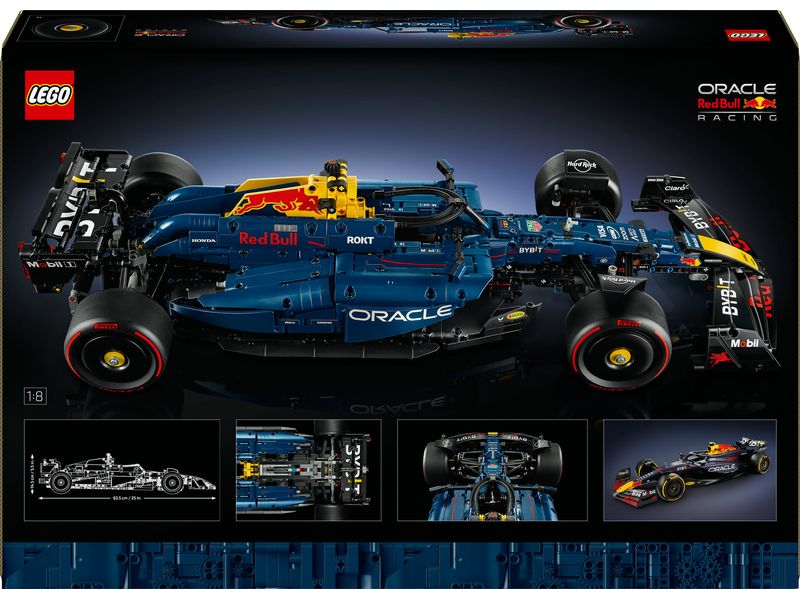 LEGO® Technic Oracle Red Bull Racing RB20 F1 Rennauto 42206 LEGO Set für Erwachsene und Formel-1-Fans