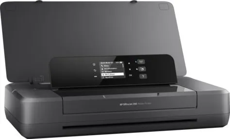 HP Officejet 200 Mobile Printer - Printer - farve - blækprinter - A4/Legal - 1200 x 1200 dpi - op til 20 spm (mono) / op til 19 spm (farve) - kapacitet: 50 ark - USB 2.0, USB vært, Wi-Fi