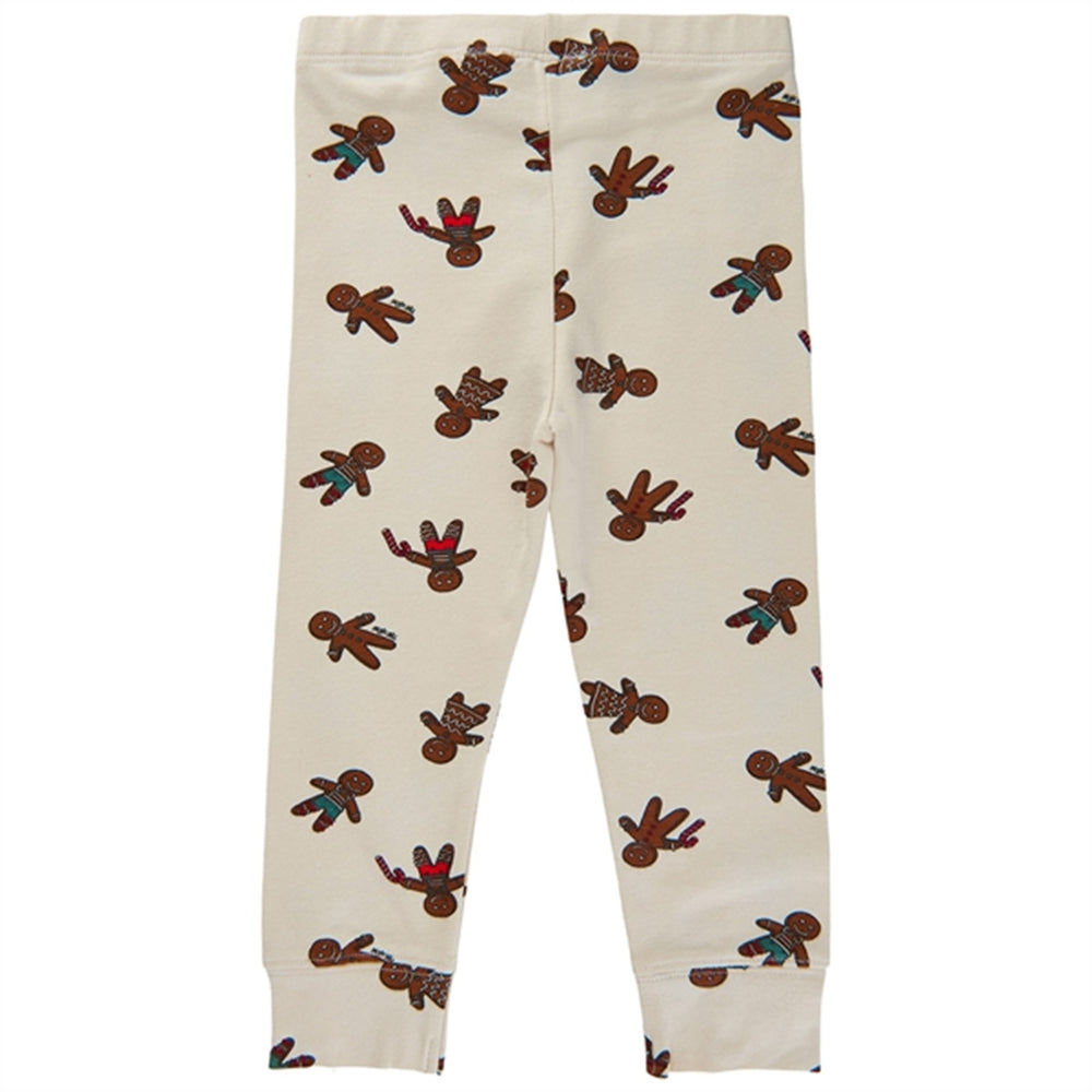 White Swan Ginger Aop Holiday Leggings