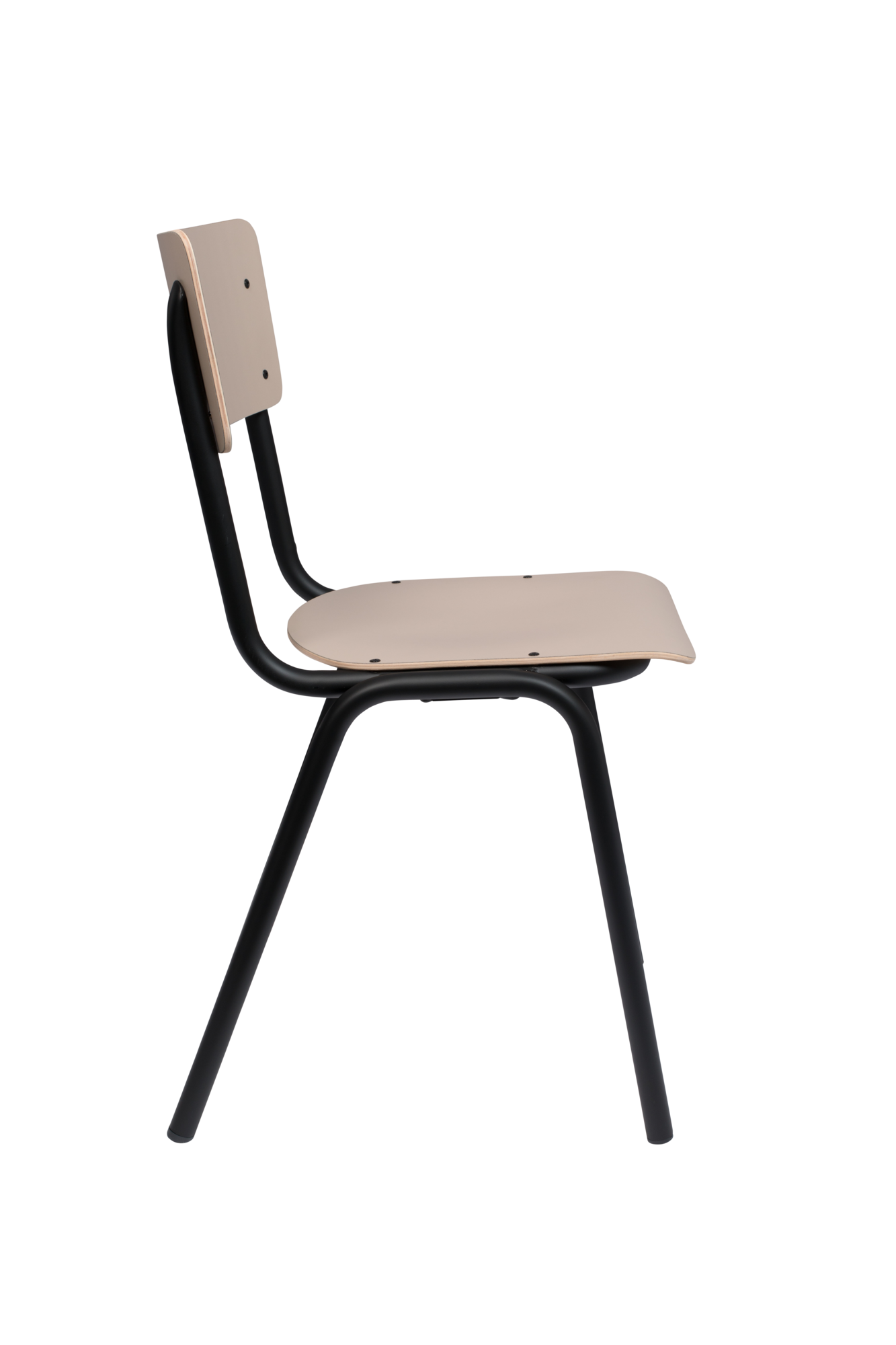 Eetkamerstoel Back To School matt beige (set van 4)