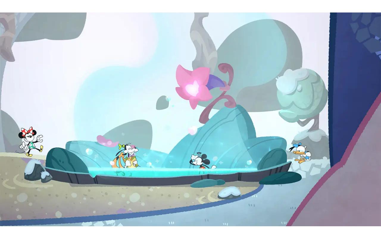 Disney Illusion IslandJump ’n’ Run Spiel für die Switch