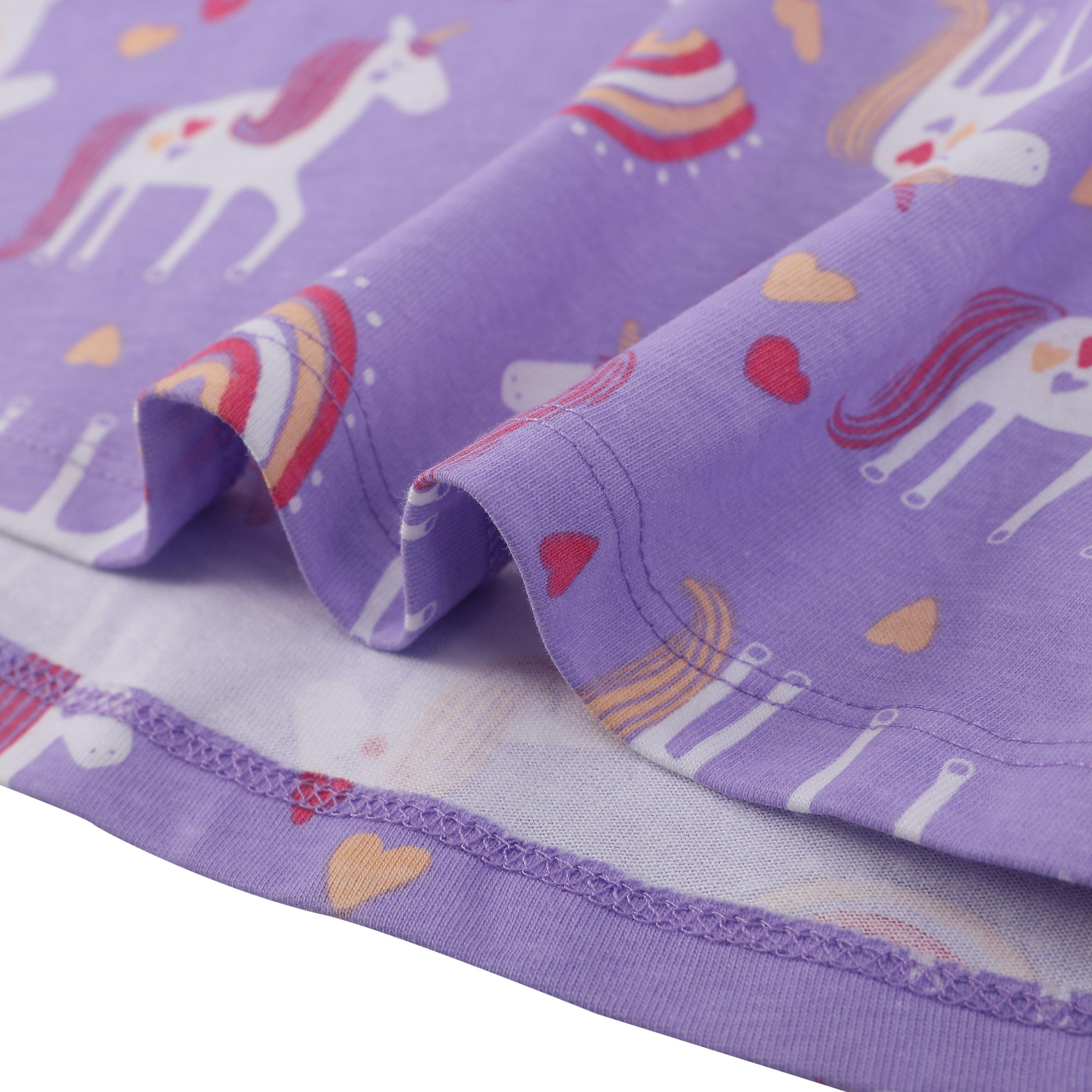 Hello World Studio Baby Girl Unicorn Rainbow Dress