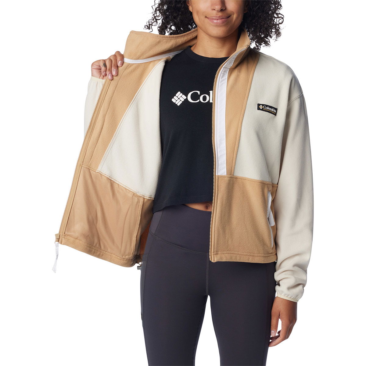 Columbia Back Bowl Fleecetrøje Dame