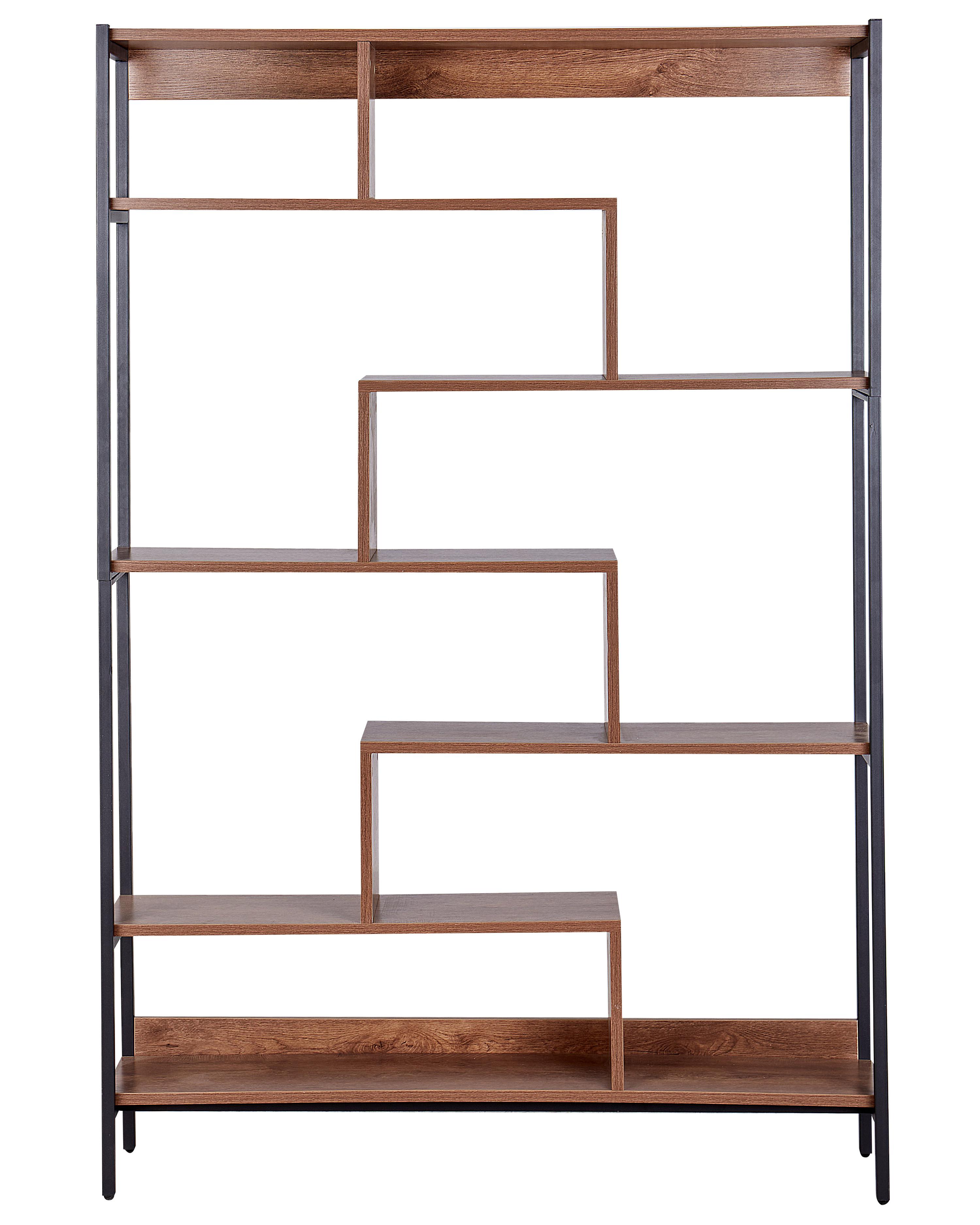 Opbergkast met 6 planken DAVEN 180 cm Bruin