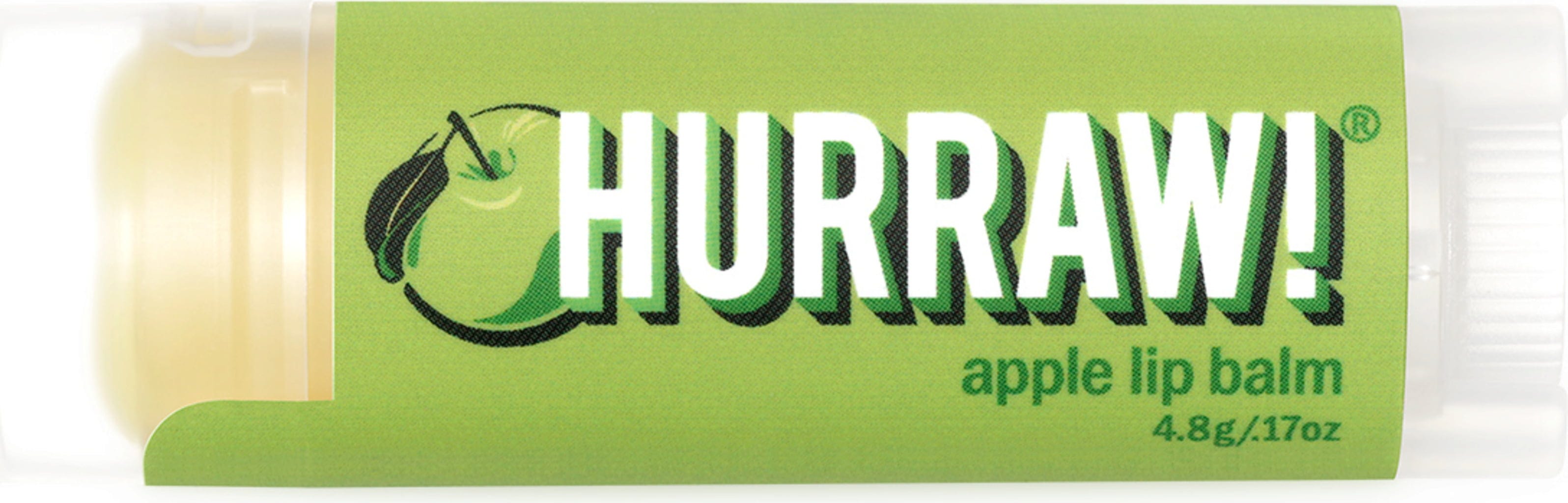 HURRAW!  Lippenpflegestift Apple, 4,80 g