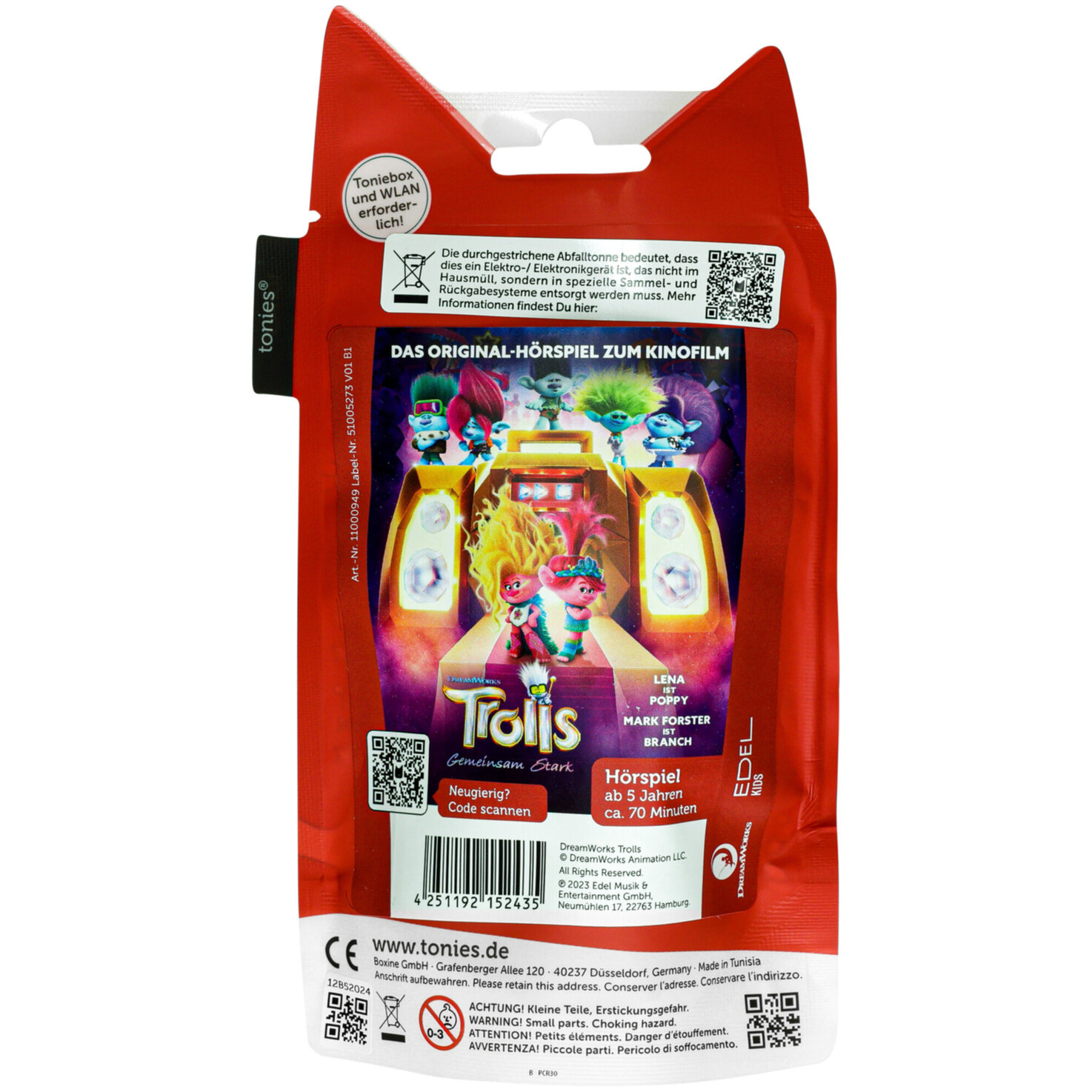 Tonies Trolls Gemeinsam Stark (Deutsch)