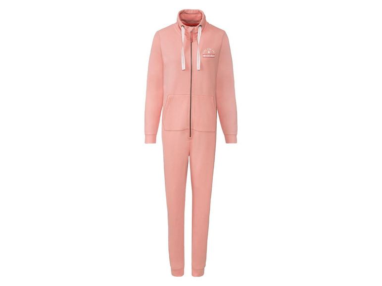 ESMARA® jumpsuit dames, soft touch-effect, met katoen