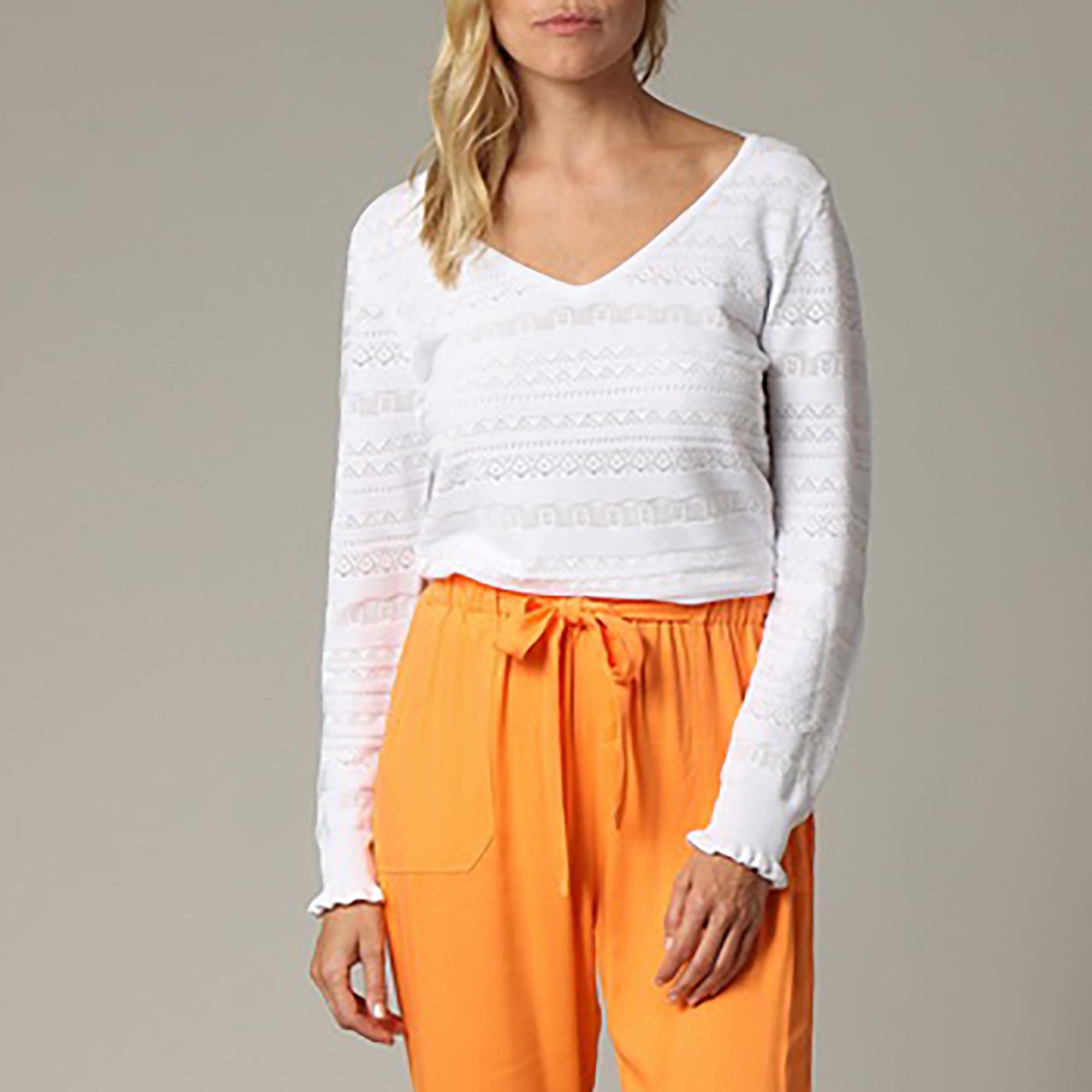 Pull Femme blanc