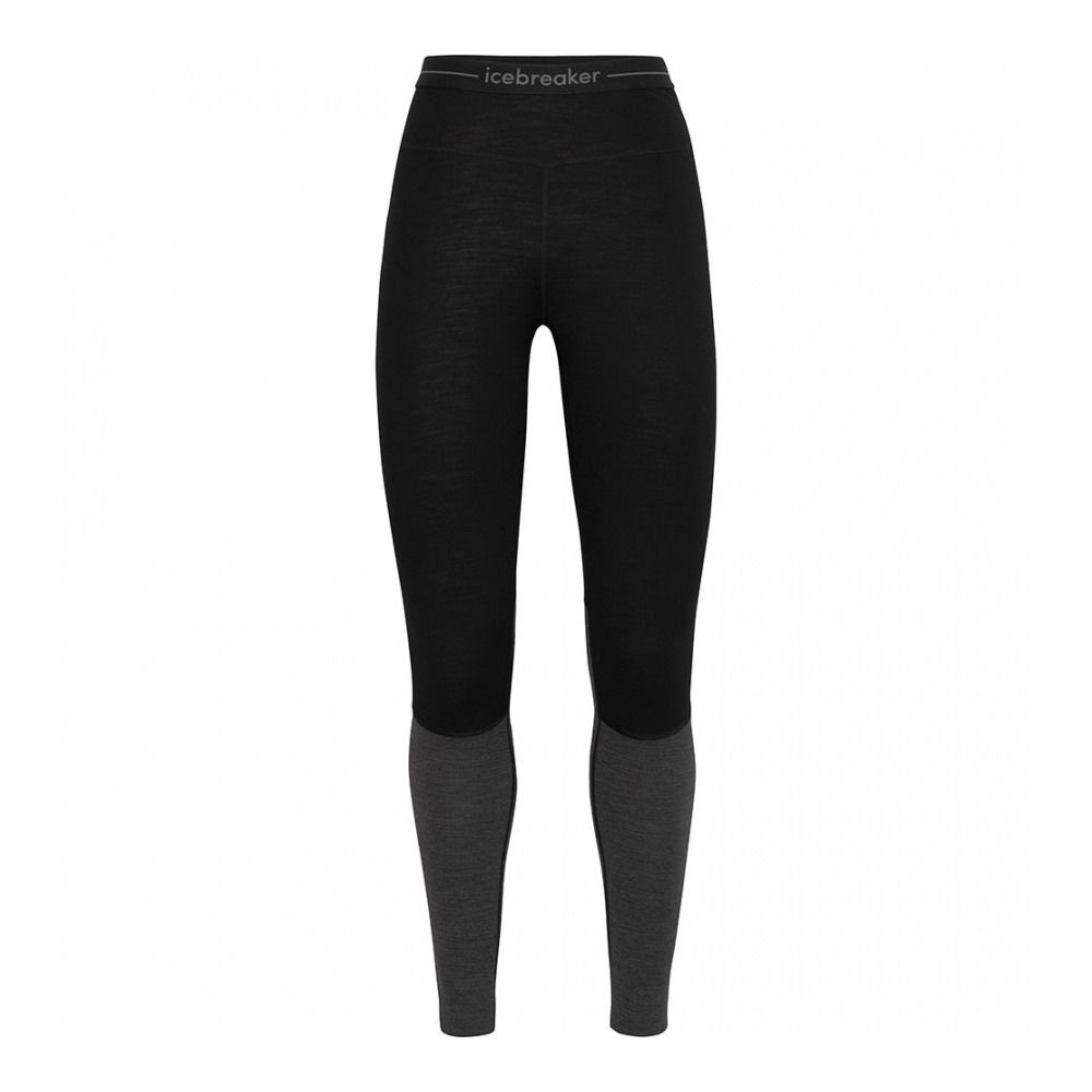 Icebreaker ZONEKNIT 200 - Sous-couche Femme black/jet hthr/cb