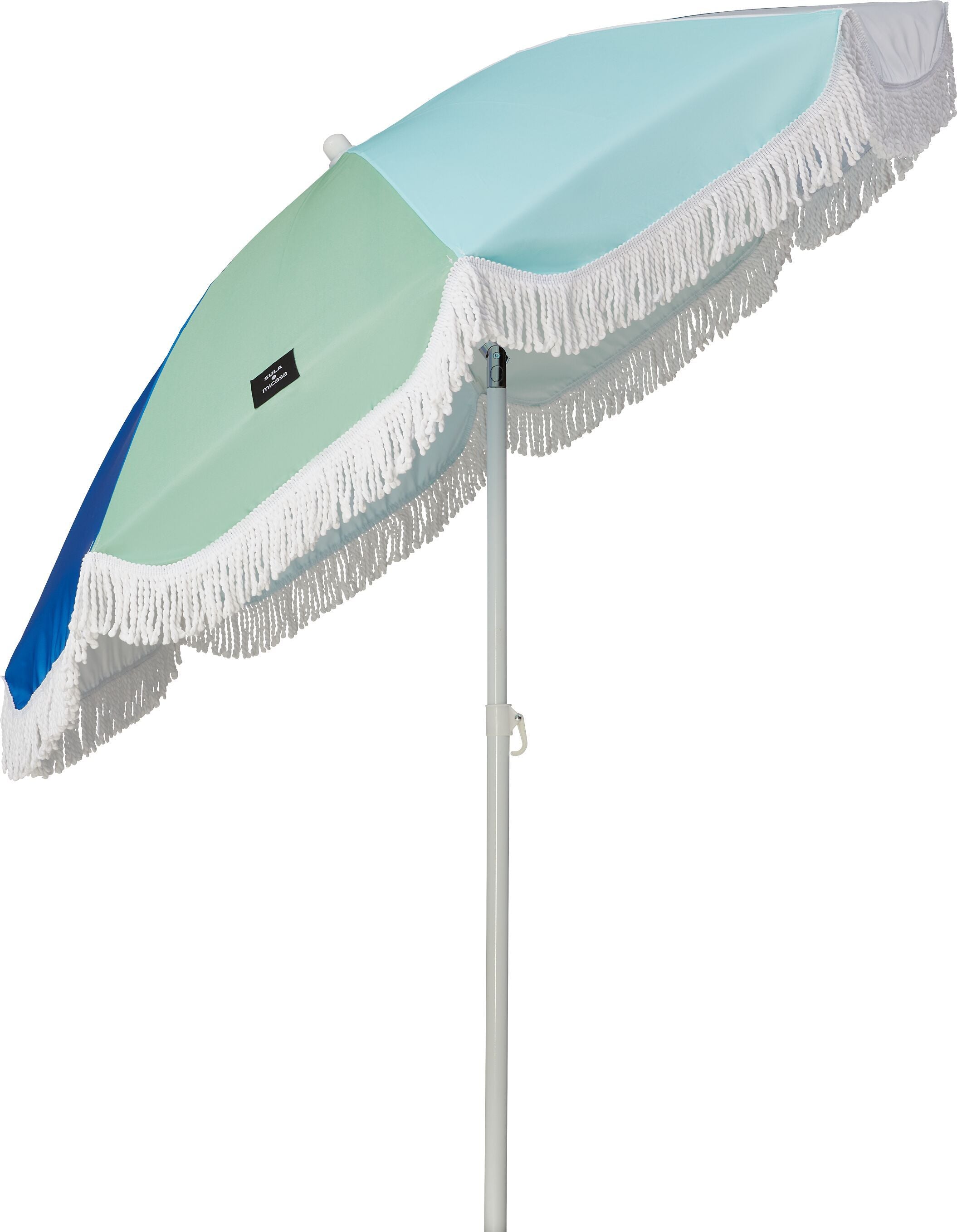 SOLE Sonnenschirm Sky color block - Hellblau / H: 210.0 cm