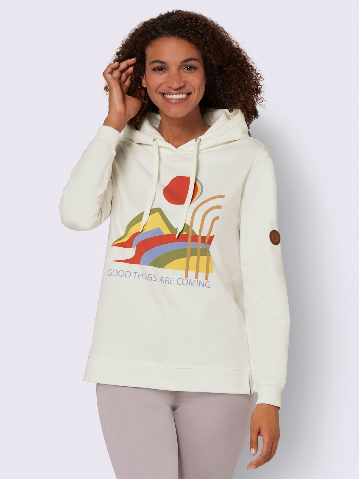 Sweat-shirt pur coton