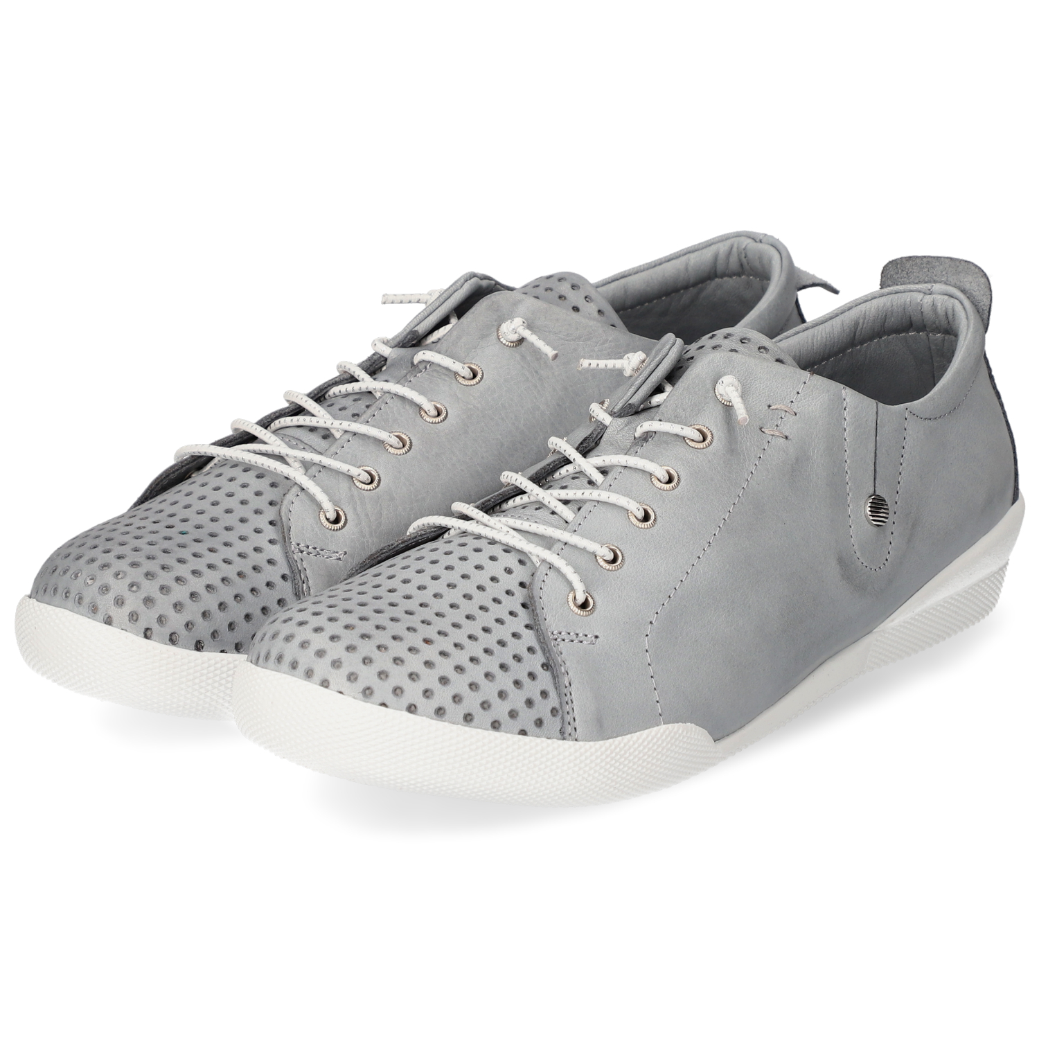 Andrea Conti Slip-On Sneaker - hellgrau