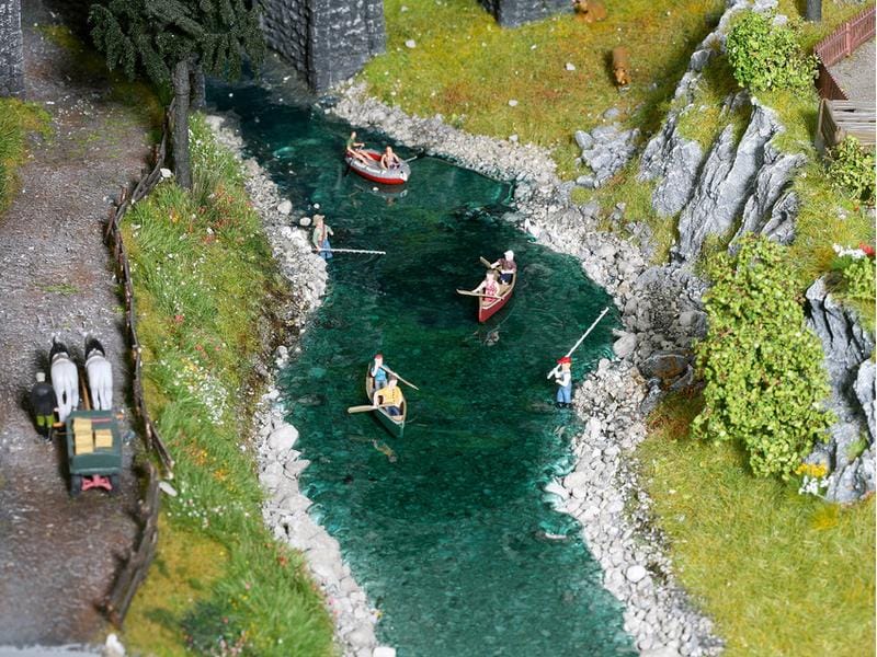 NOCH Water-Drops transparent Granulat zum erstellen von Wasser für Ihr Diorama