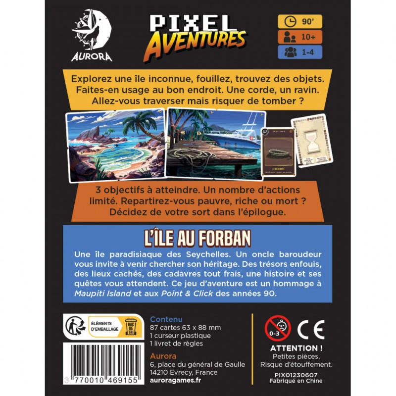 Pixel Aventures : L'ile au forban