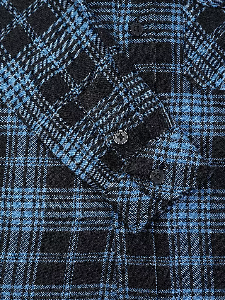 S.OLIVER Jungen Flanellhemd blau