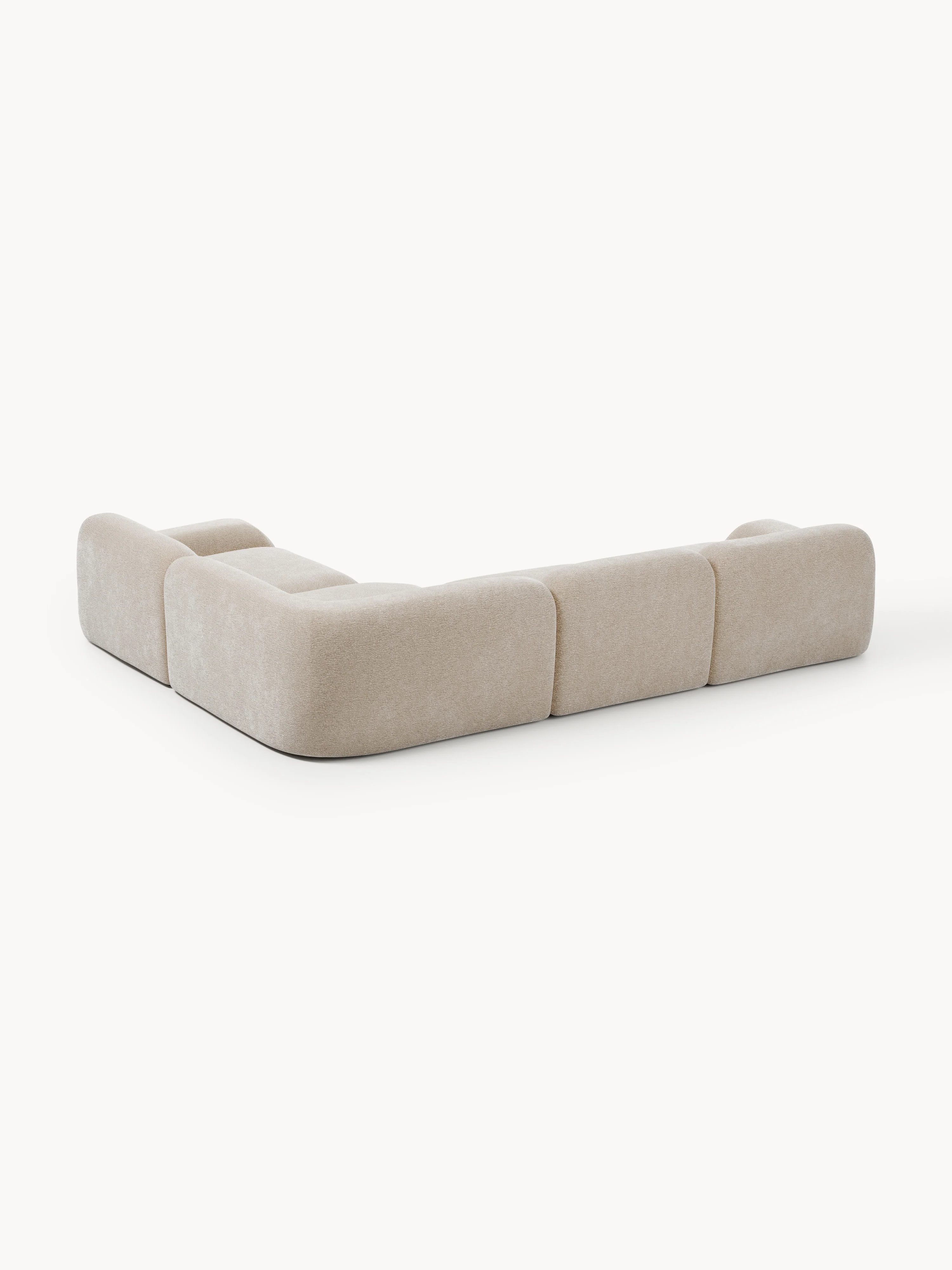 Modulaire hoekbank Wolke (4-zits)