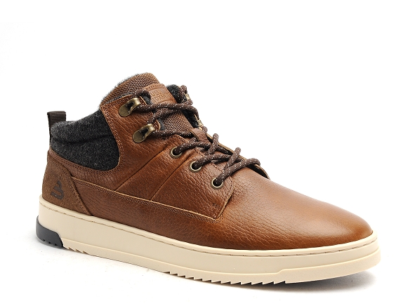 Bullboxer boots bottine homme 616p51476c marron