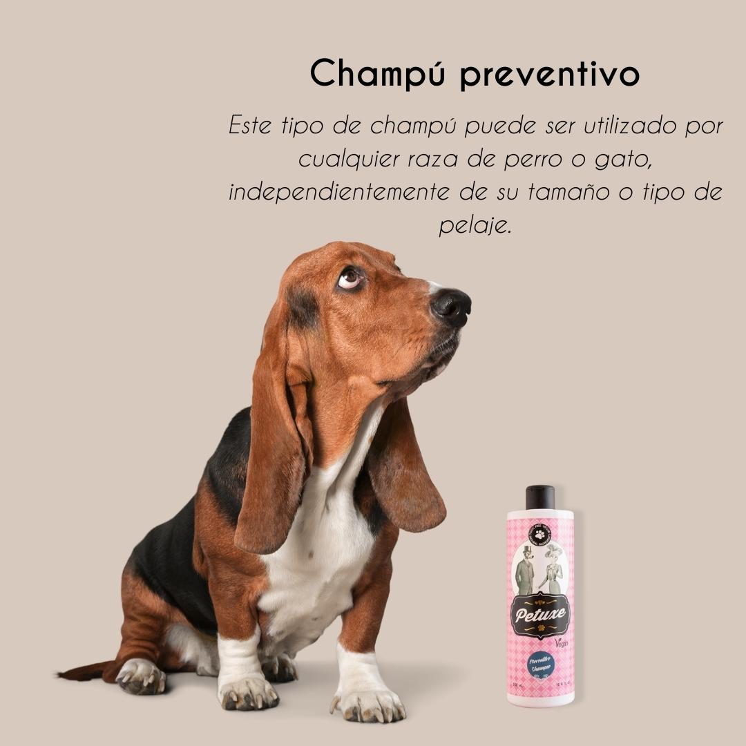 Petuxe kit com shampoo e spray preventivo para todas as raças (cães e gatos)