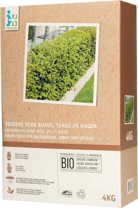Intratuin buxus en taxusvoeding Bio 4 kg