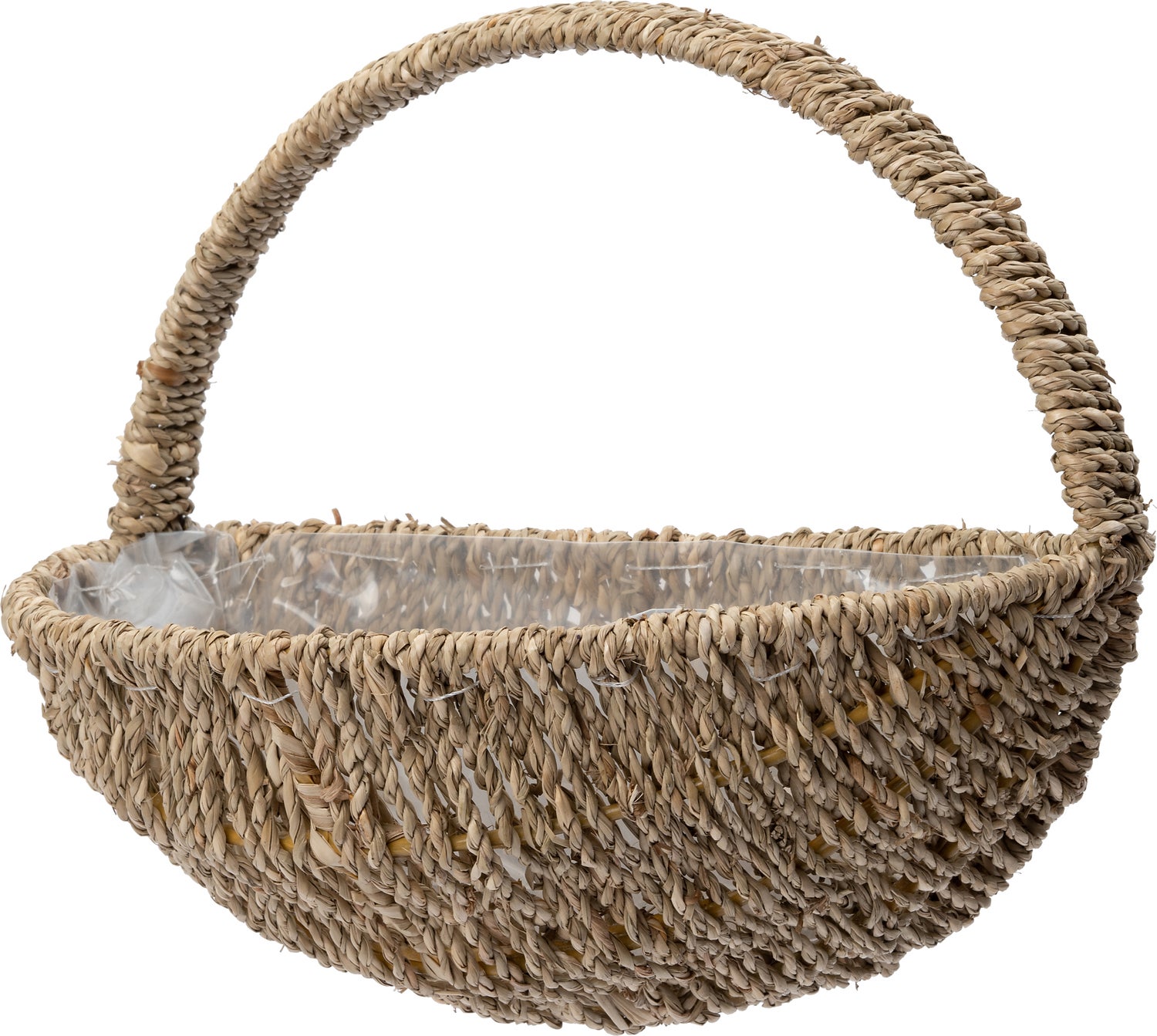 Intratuin plantenmand Greta naturel / lichtbruin 30 x 16 x 25 cm