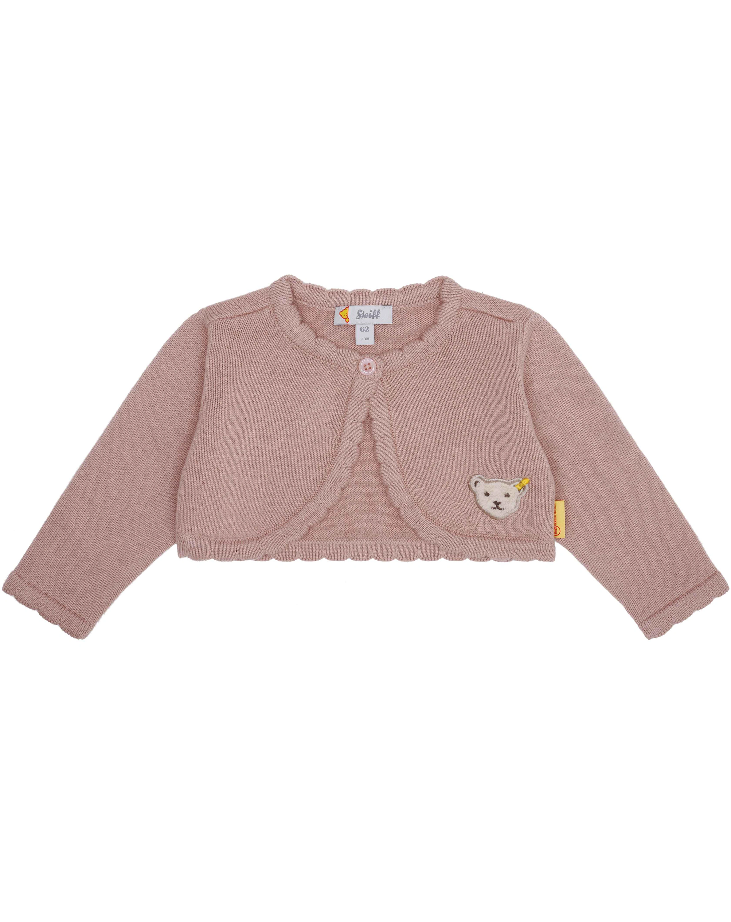 Bolero BABY GIRLS SPECIAL DAY in pale mauve