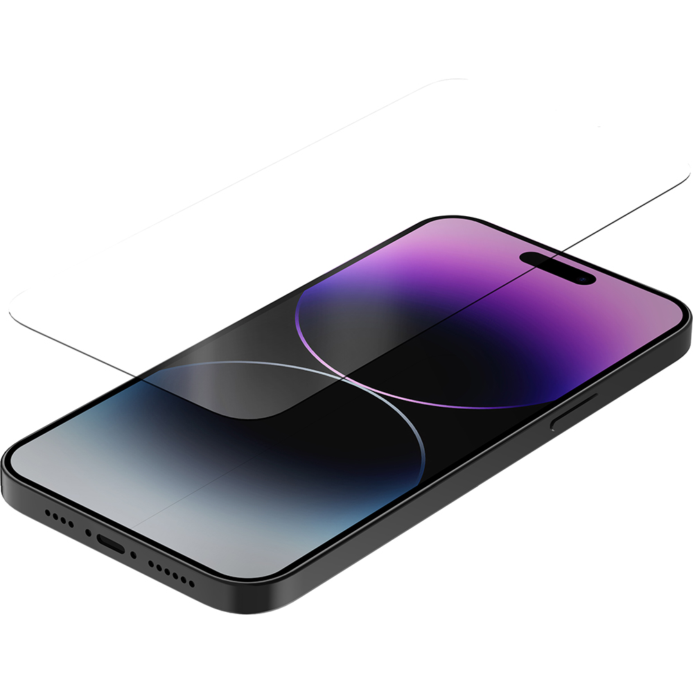 Quad Lock - Protection d'écran verre trempé - iPhone 14 Pro Max