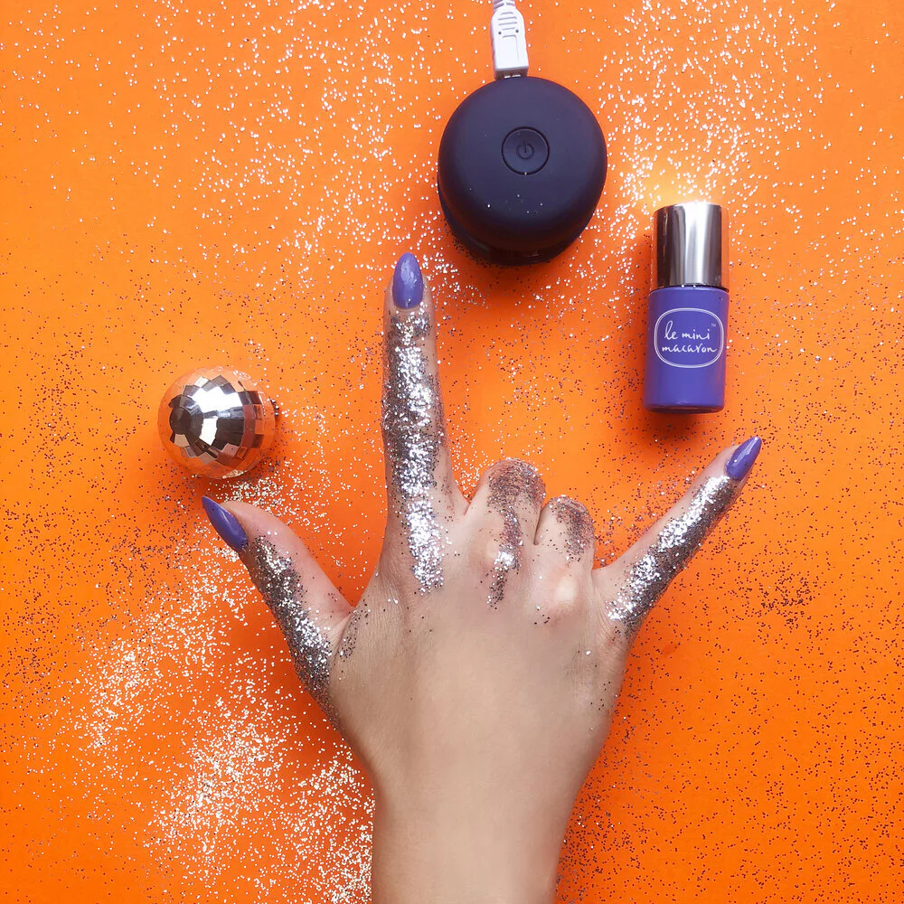 Le Mini Macaron  Single Gel Polish - Blueberry Cheesecake