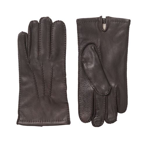 MJM Alex Deerskin Handsker, Dark Brown, XXL