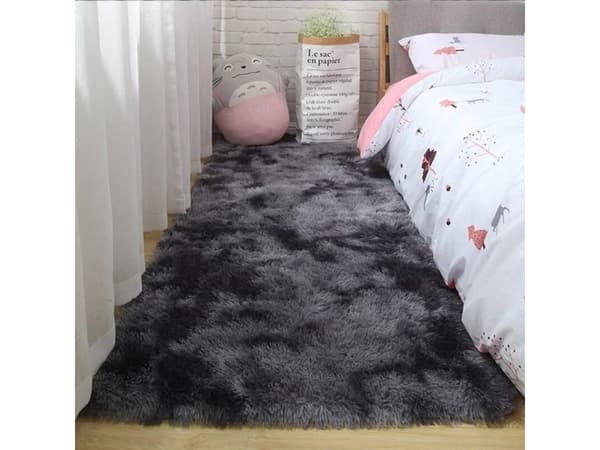 Strado Teppe Ombre Shaggy Strado 200x290 OmbreGrå (Mørkegrå) universal