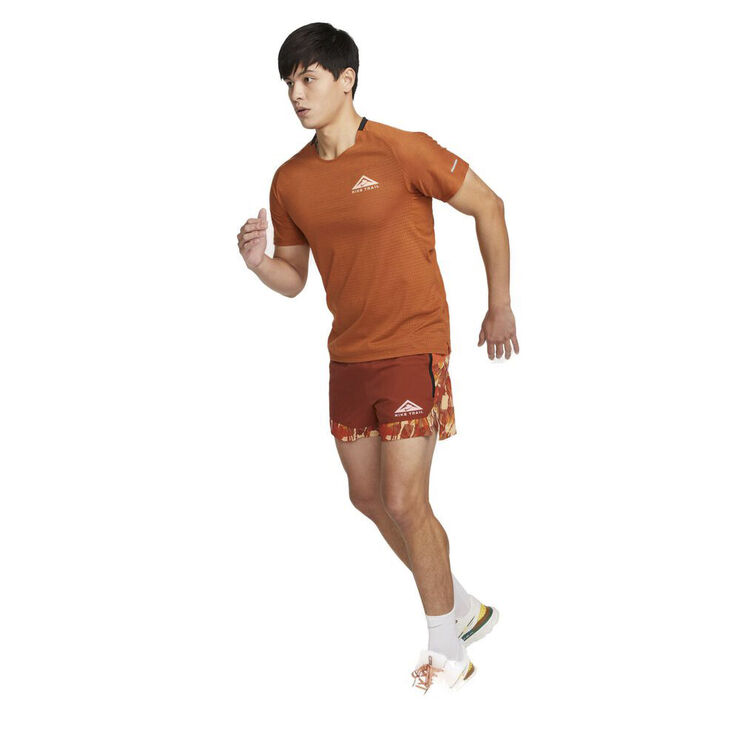 Nike Dri Fit Trail Solar Chase T Shirt Orange