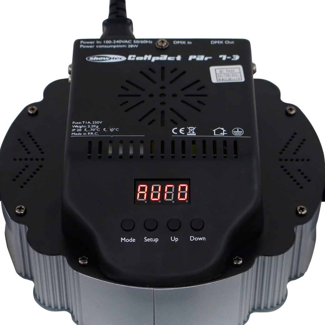 Showtec Compact Par 7 Tri LED spot