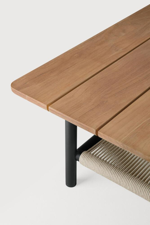 Ethnicraft Corbey Outdoor salontafel 120x80