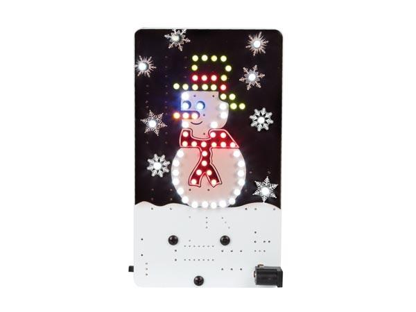 Whadda Bausatz Schneemann mit Ein / Aus Schalter Elektronikbausatz