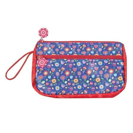 bb Klostermann Kosmetiktasche Blütenmeer blau