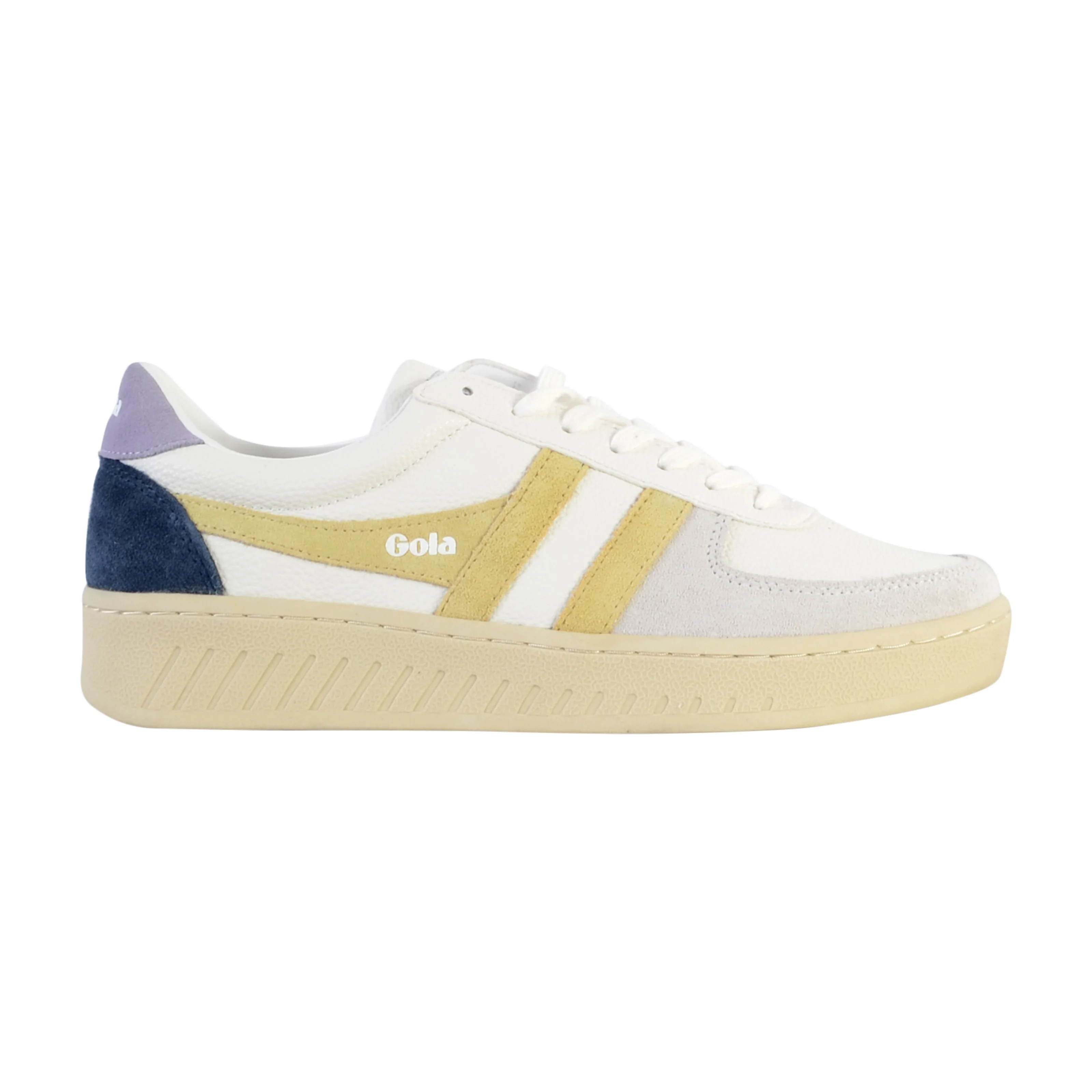 Basket cuirgrandslam trident | Blanc