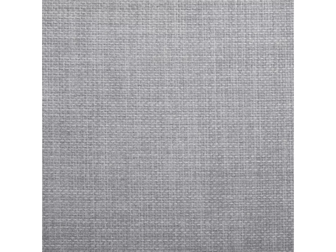 Canapé circulaire modulable en tissu gris clair 8 places ROTUNDE