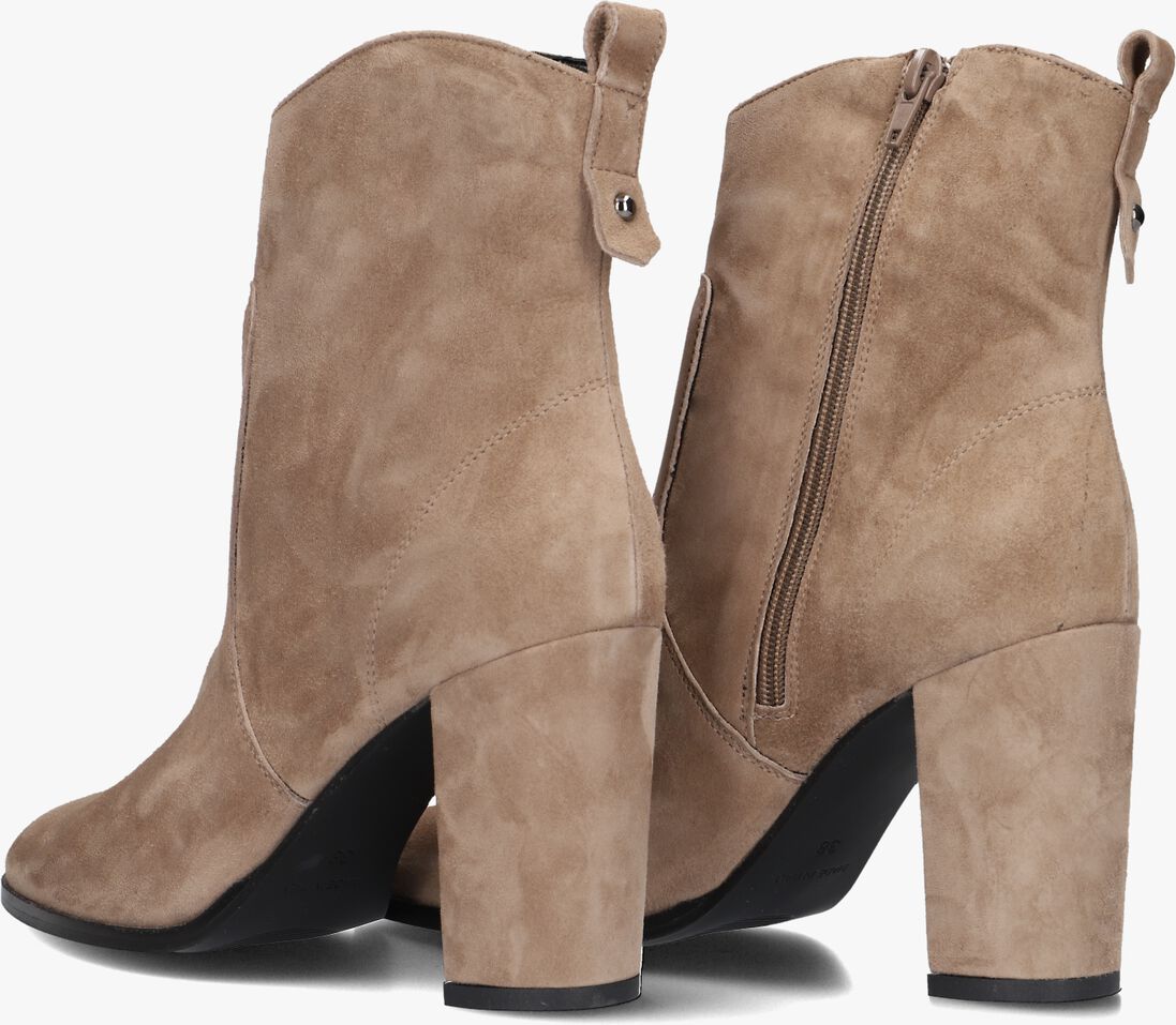 taupe blasz enkellaarsjes 165