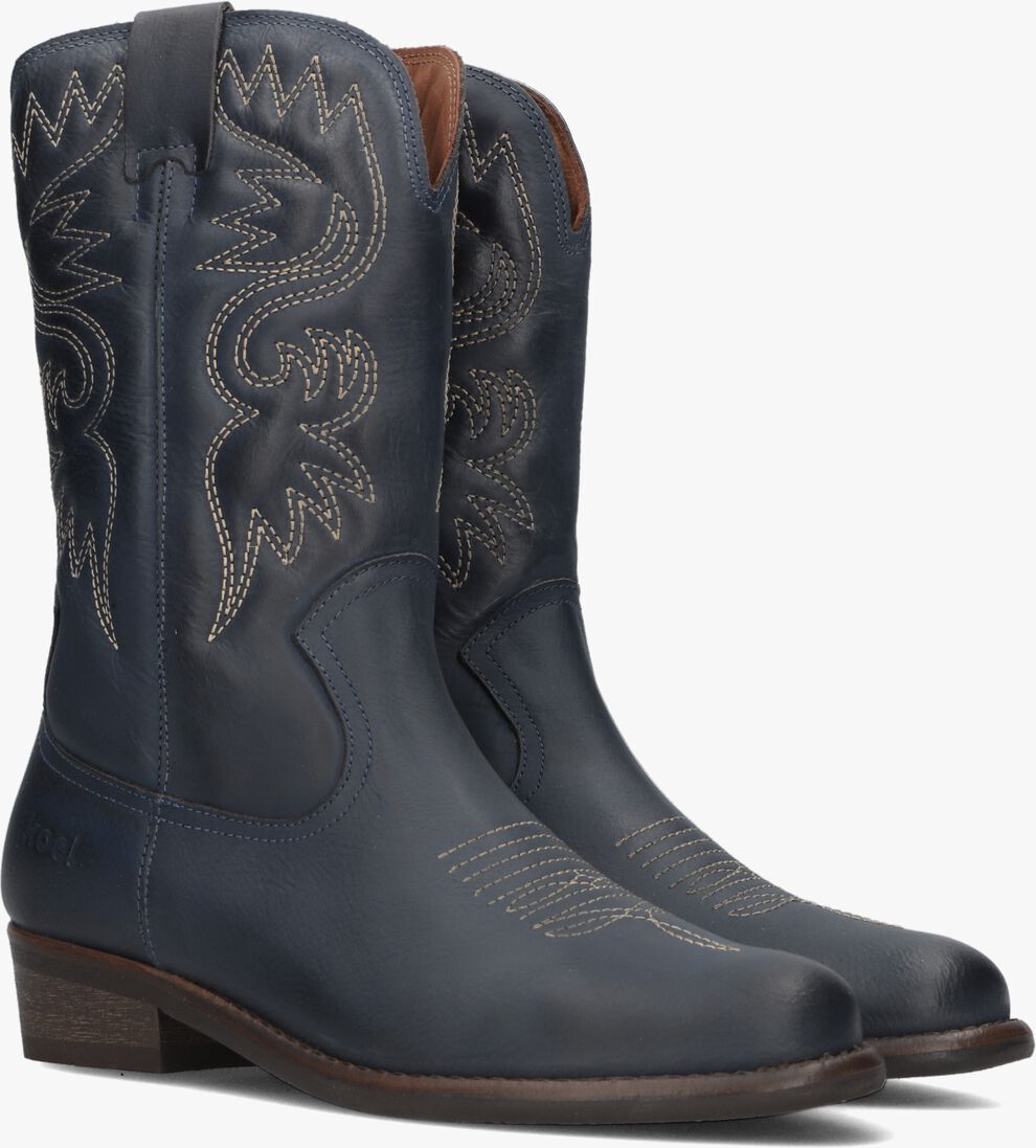 KOEL4KIDS blauwe koel4kids cowboylaarzen 10m006