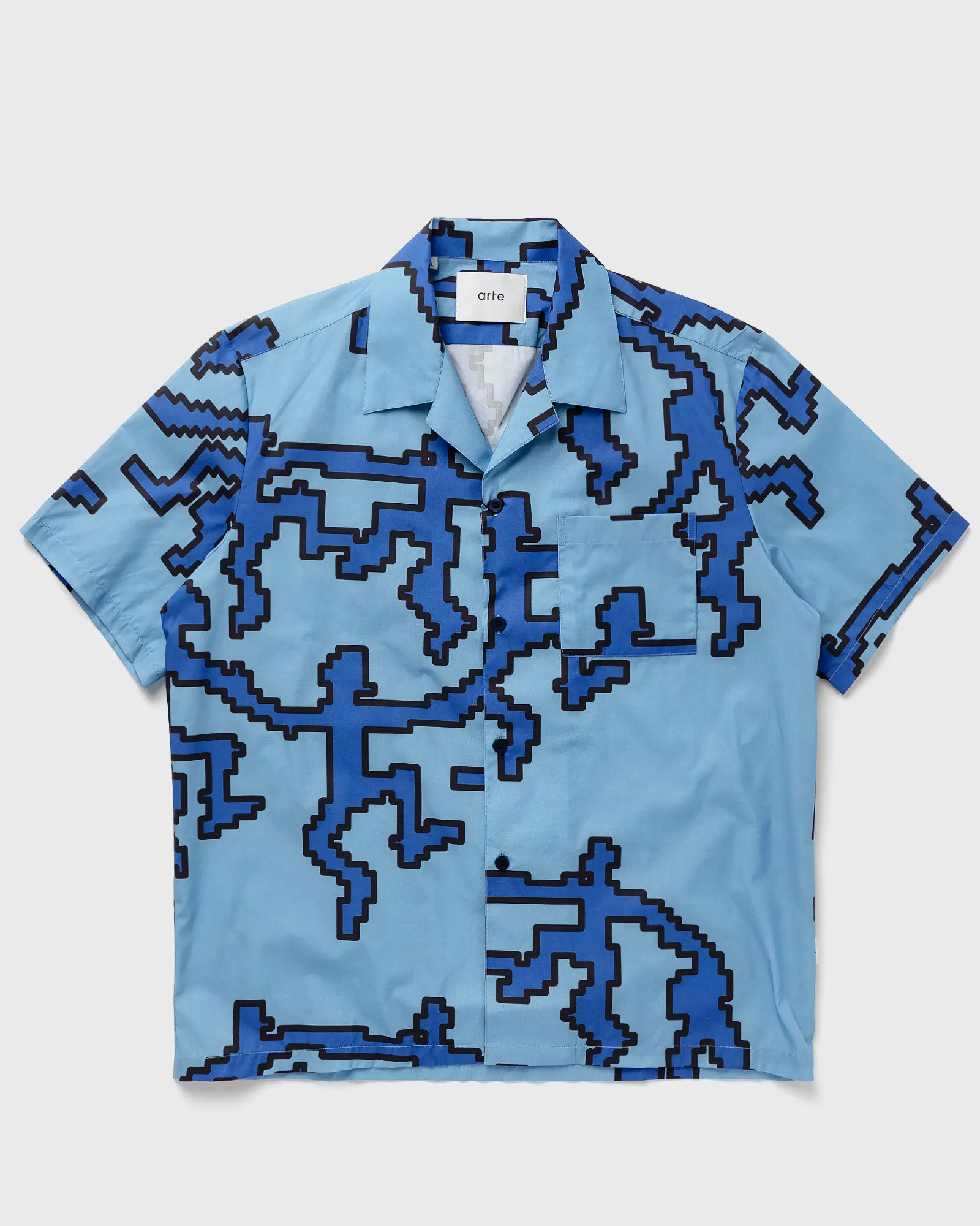 Arte Antwerp Pixel Dancer Bowling Shirt