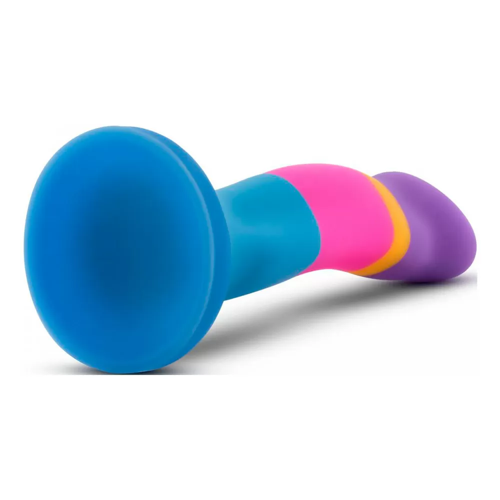 Addiction Silicone Dildo With Suction Cup - Hot 'n' Cool