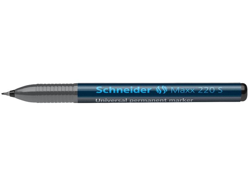 Schneider Permanent-Marker OHP Maxx Schwarz, S Permanent-Marker in Schwarz
