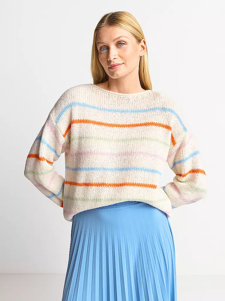 RICH & ROYAL Pullover weiss
