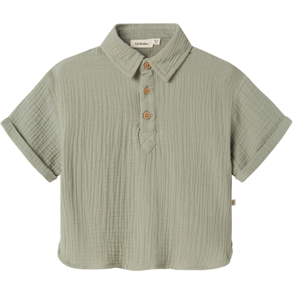 Køb Lil'Atelier Seagrass Janu Loose Skjorte