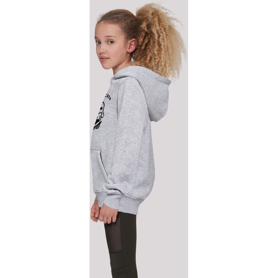 F4NT4STIC Hoodie Boo Crew Halloween heather grey