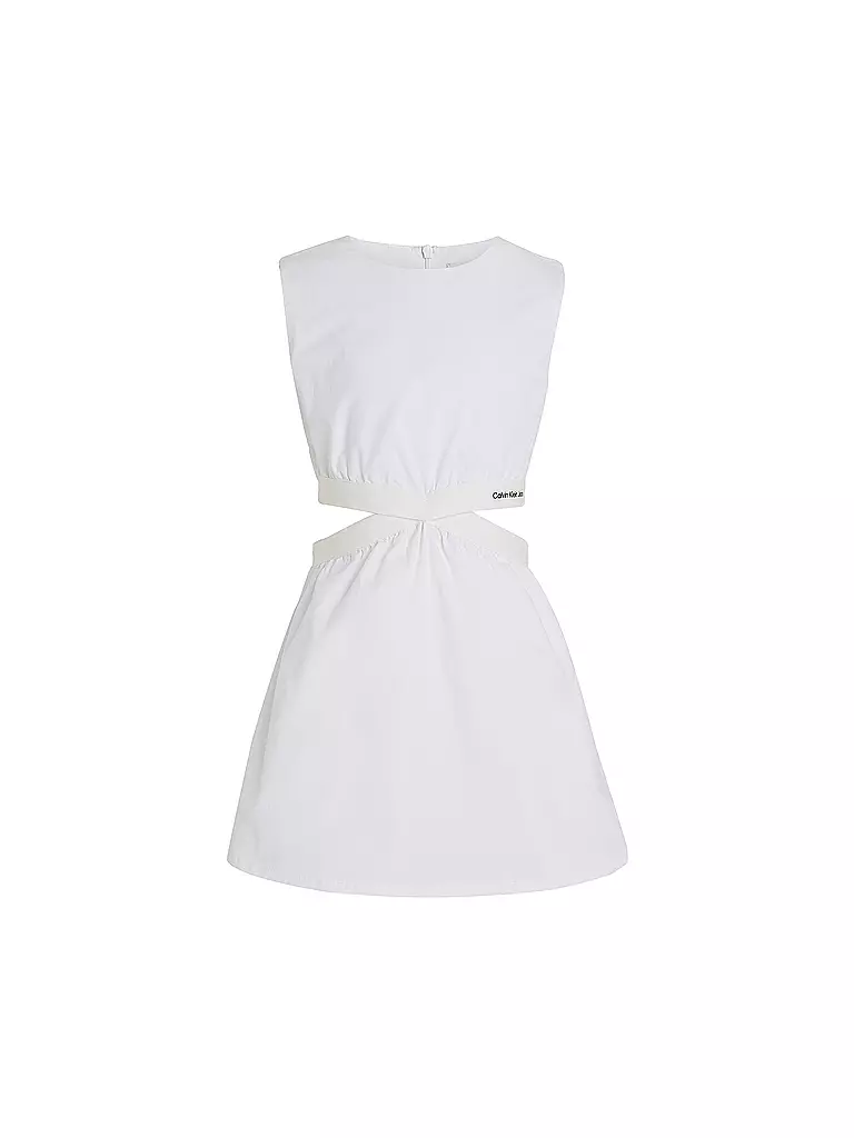 CALVIN KLEIN JEANS Mädchen Minikleid  weiss