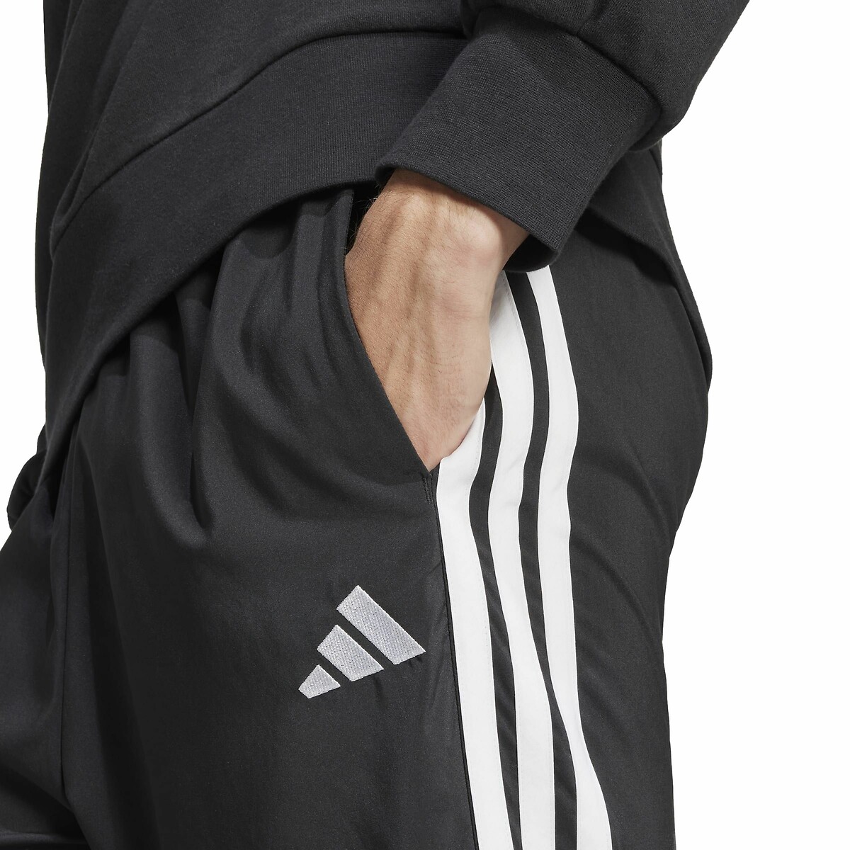 ADIDAS ROUPAS ESPORTIVAS<br>Calça reta Stanford com 3 listras Essentials