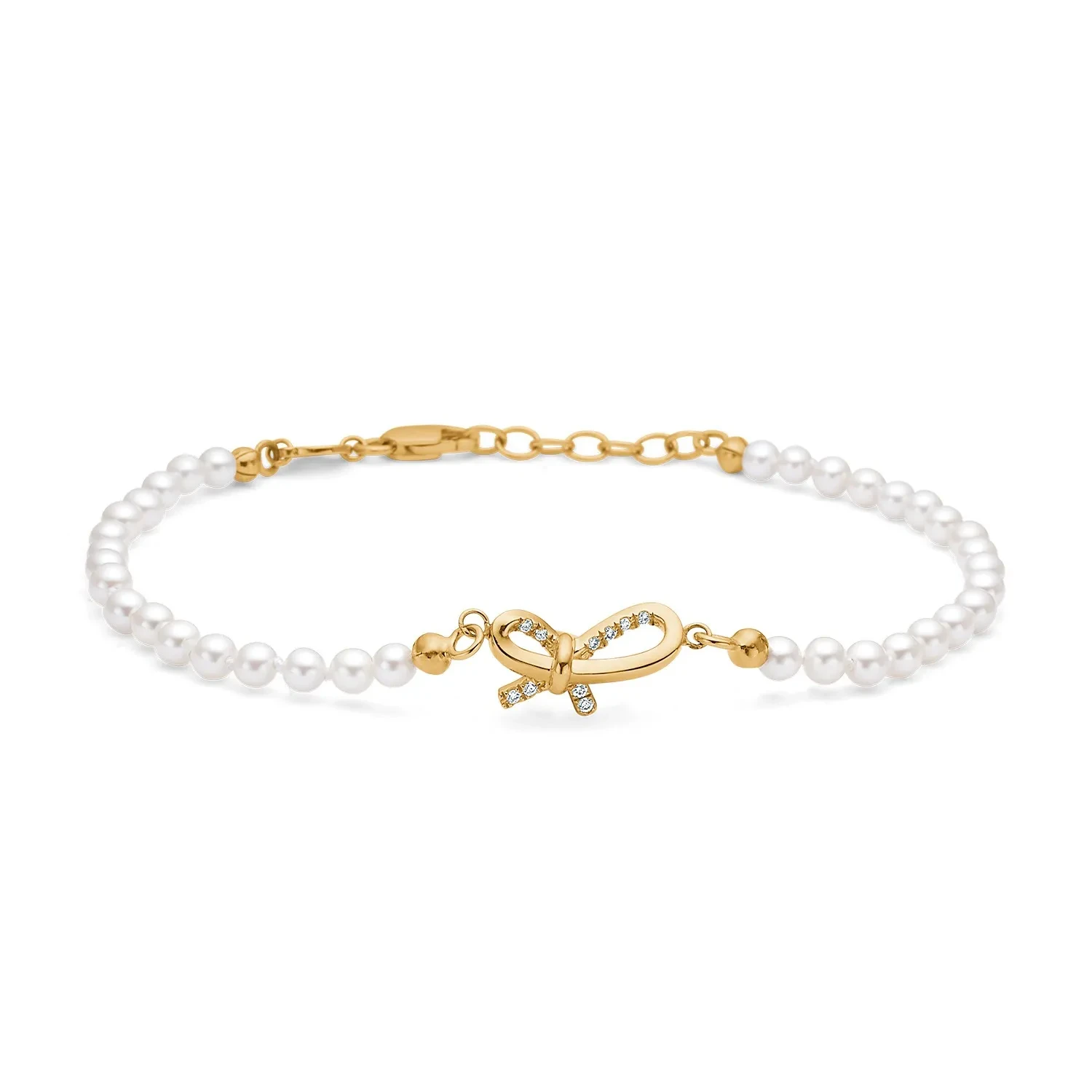 Mads Z Miss Butterfly Armbånd 14 kt. Guld 0,05 ct. 1553030