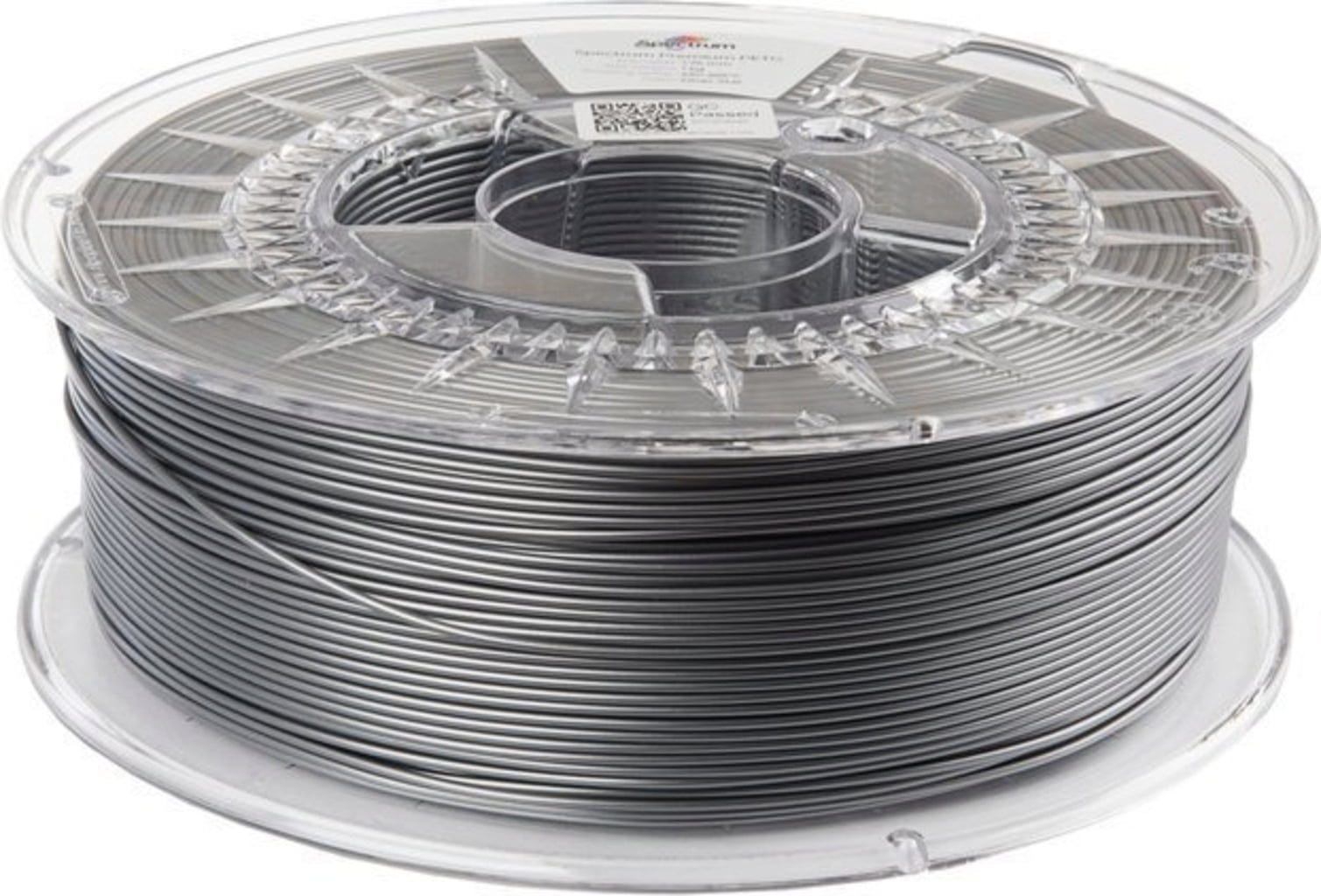 Spectrum  PETG Premium Silver Star, 1,75 mm / 1000 g    Vielfältiges Filament mit hoher Transparenz & Temperaturbeständigkeit