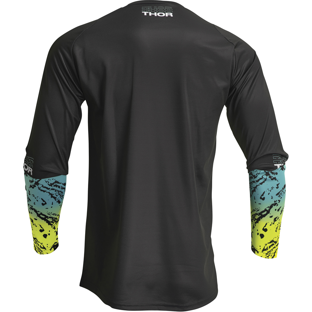 Thor Motocross - Maillot enfant Sector Atlas Noir / Bleu